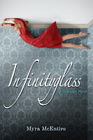 book cover of Infinityglass by Myra McEntire