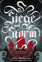 book cover of Siege and Storm by Leigh Bardugo