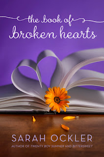 book cover of The Book of Broken Hearts by Sarah Ockler