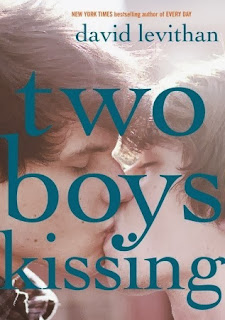 book cover of Two Boys Kissing by David Levithan
