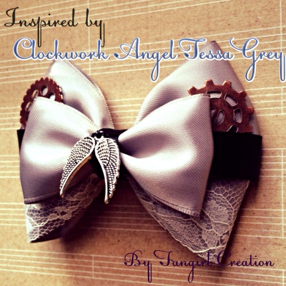 Clockwork Angel inspired Deluxe "Tessa" Bow